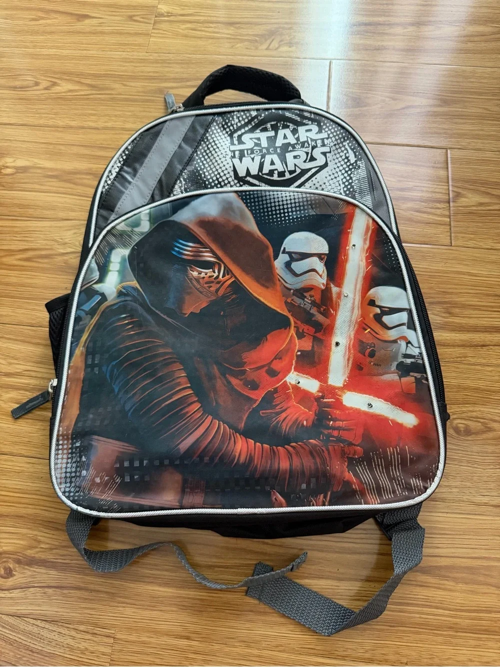 Preloved Star Wars Kylo Ren Black & Red Boys Backpack Very Clean
